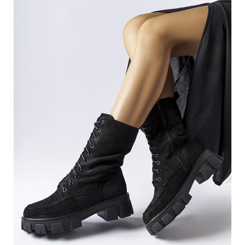 Radni od crnog eko antilopa s gazištem Ines 2