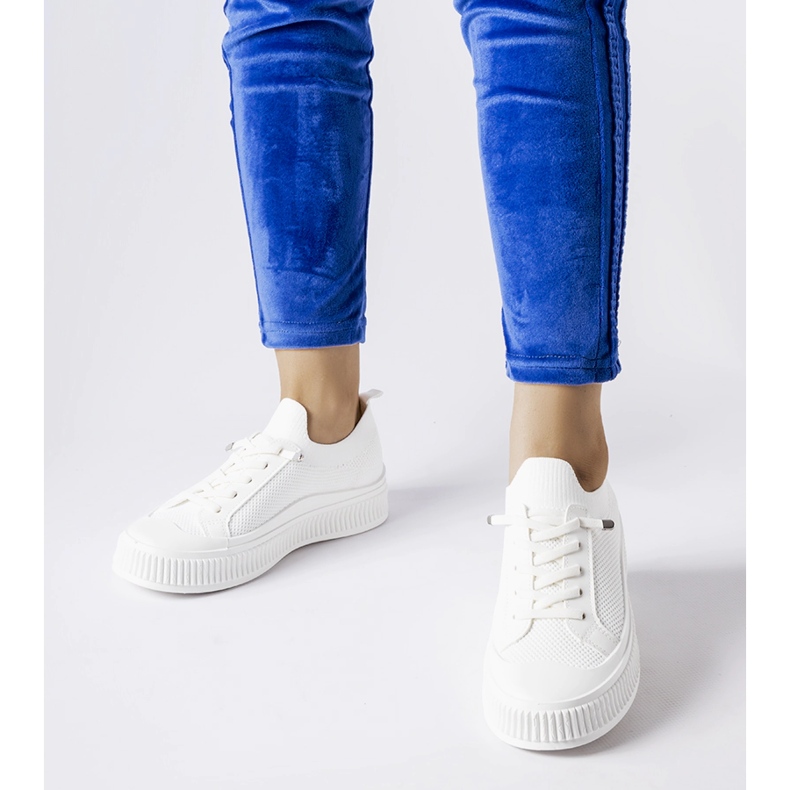 Bijeli slip on Callimaco tenisice bijela 1