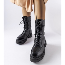 Crne Juin čizme s izolacijom crna 1