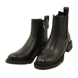 Crne gležnjače Filippo DBT4062/23 BK crno 2