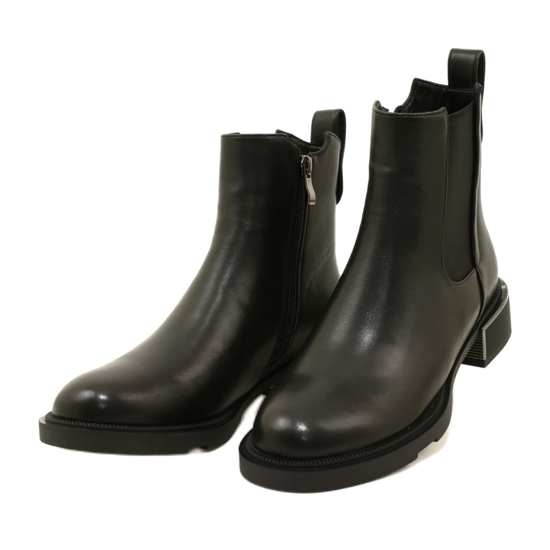 Crne gležnjače Filippo DBT4062/23 BK crno 2