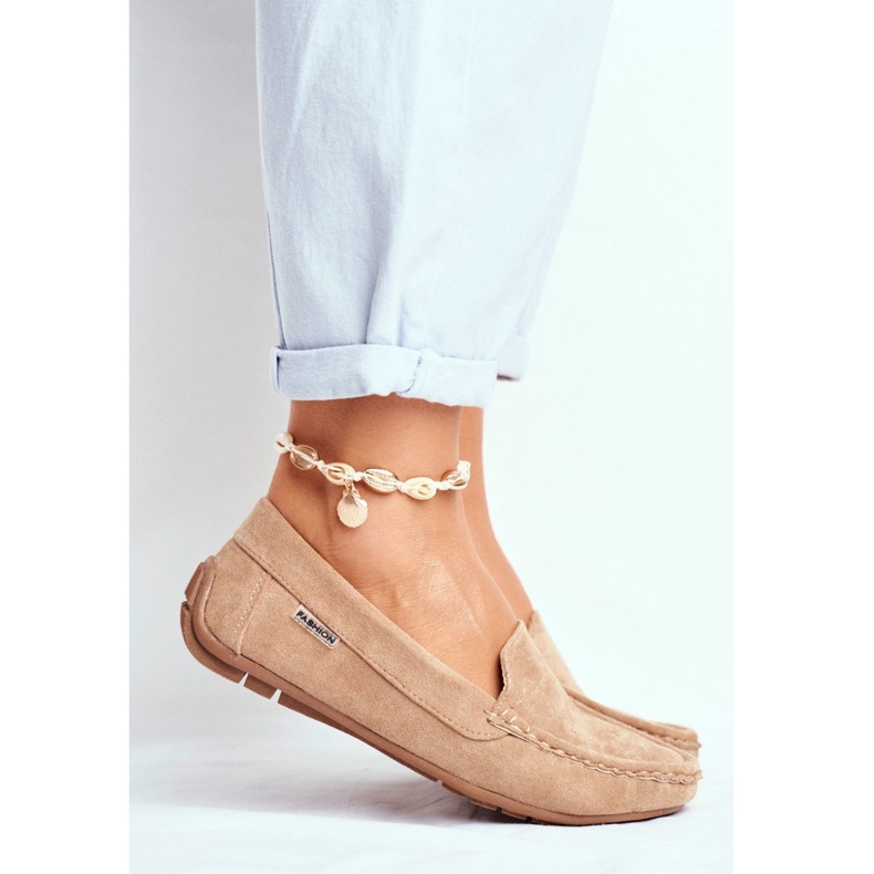Evento Ženske natikače Bež Suede Morreno 2