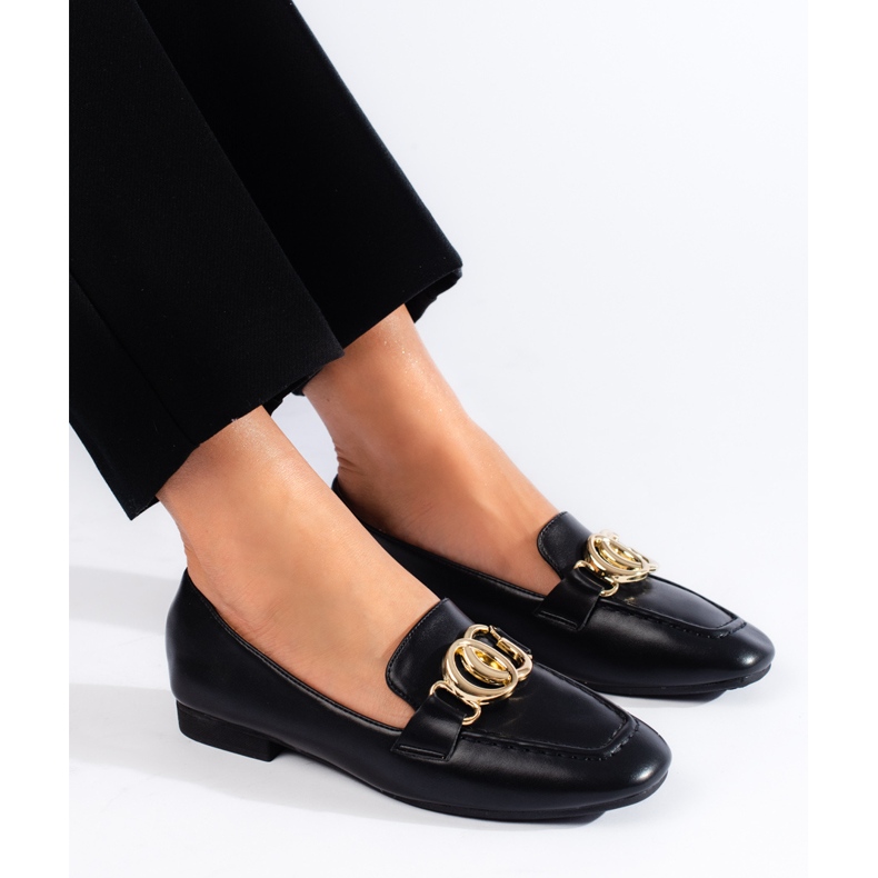 Elegantne crne ženske lordove marke Shelovet crna 1