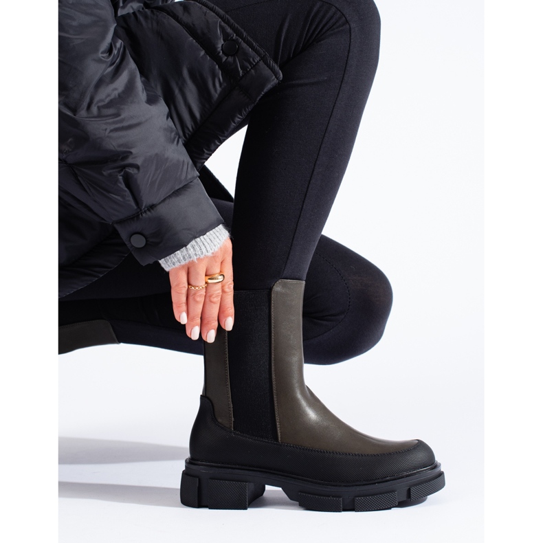 SHELOVET Visoke gležnjače B20 crno 1