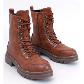 Makare Camel gležnjače na vezanje smeđa 1