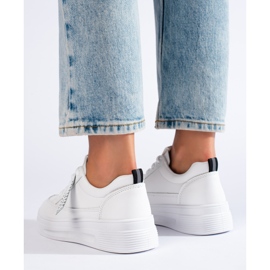 Bijele tenisice na platformi Shelovet bijela 1