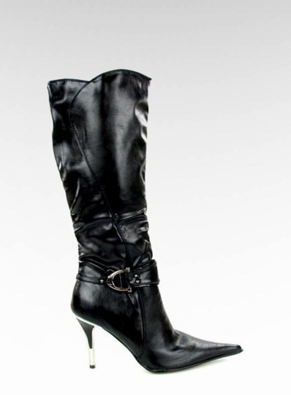 Visoke potpetice 5137-73 Crne crna 1