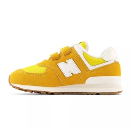 Cipele New Balance Jr PV574RC1 žuta boja 1