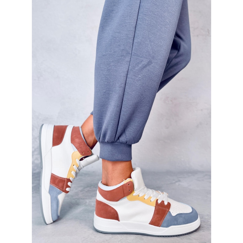 Clowsi Blue visoke tenisice bijela 2