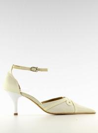 8650-3 ecure vjenčane pumpe smeđa 1