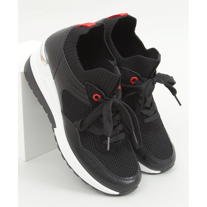 Fenix ​​crne tenisice na klin crna 1