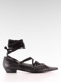 Balerinke s vrpcom oko gležnja 391029-2 Noir crno 1