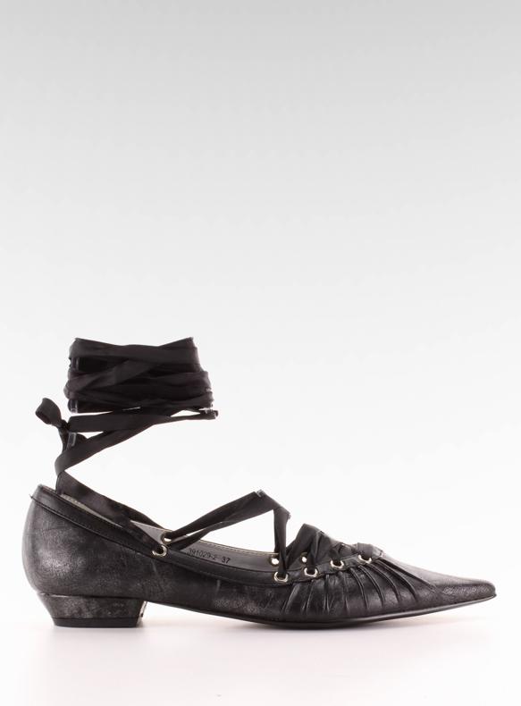 Balerinke s vrpcom oko gležnja 391029-2 Noir crna 1