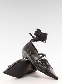 Balerinke s vrpcom oko gležnja 391029-2 Noir crno 2