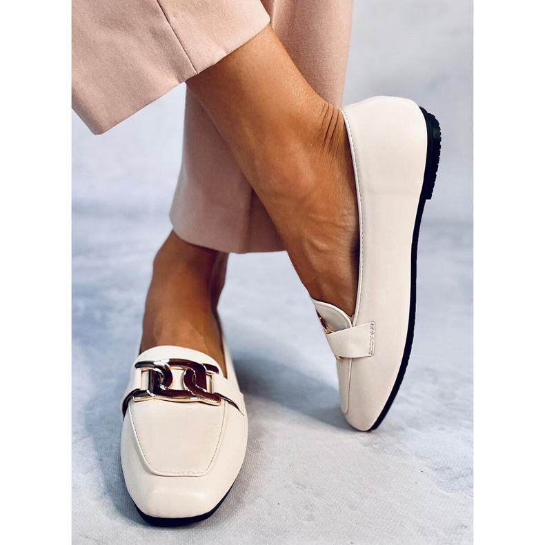 Paola Beige ženske loaferice bež 1