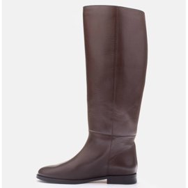 Marco Shoes Široke čizme Marley smeđa 1