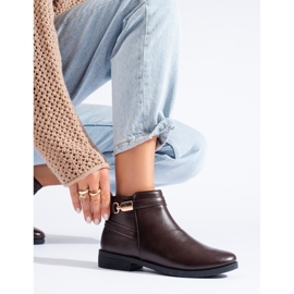 Shelovet smeđe niske ženske gležnjače smeđa 1