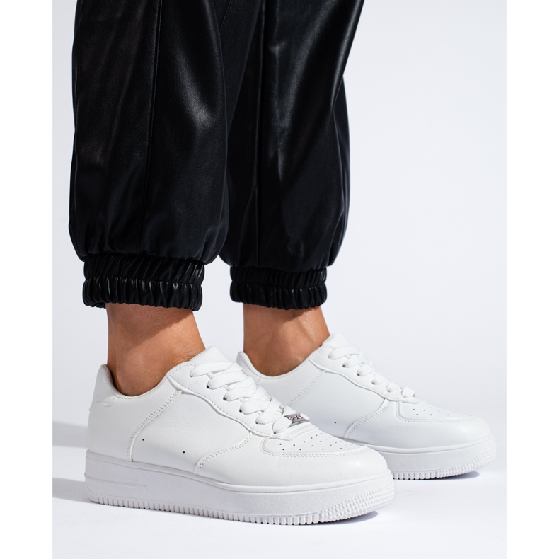 W. Potocki Bijele Shelovet tenisice s platformom bijela 1