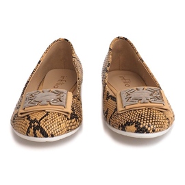 Balerine s mašnom LU17 Bež 1