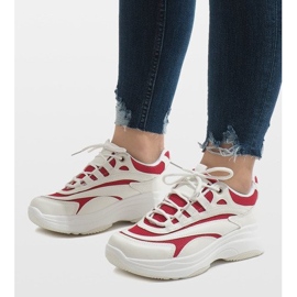 Modne bijele sportske cipele BO-15 bijela 1