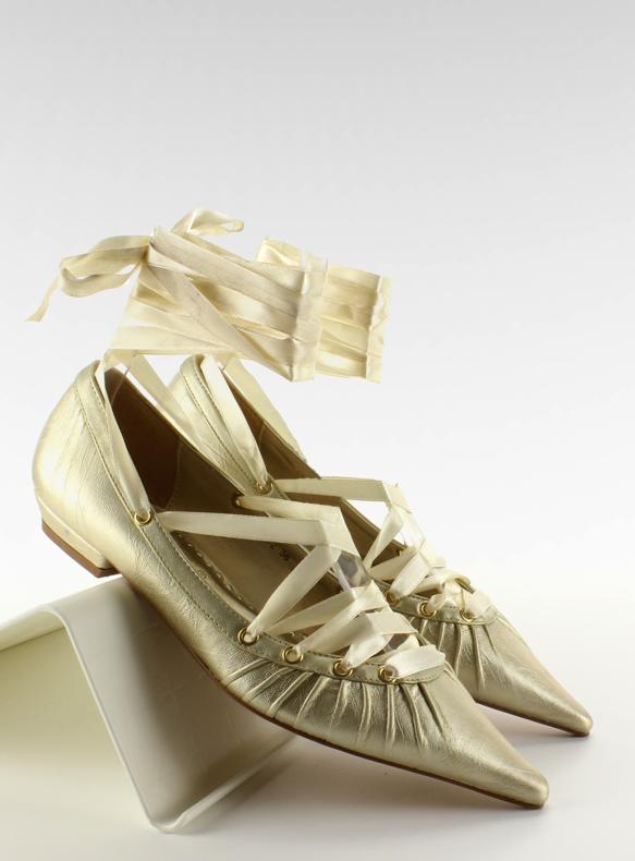 Balerinke s vrpcom oko gležnja 391029-2 deve siva 2