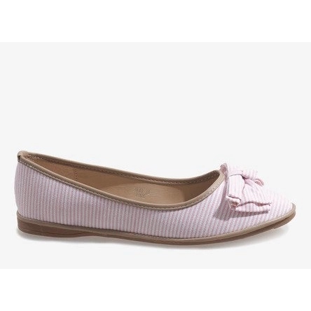 Ružičaste balerinke s mašnom SK40 ružičasta 1