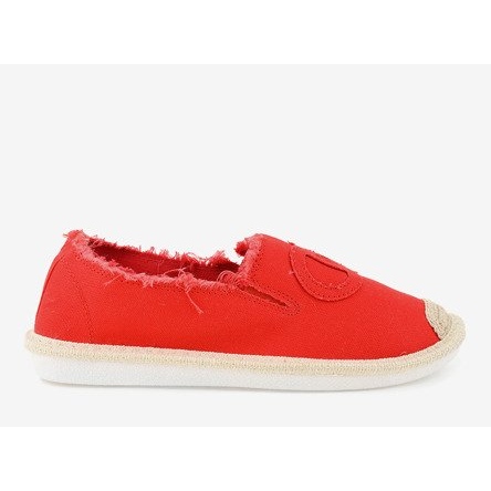 Crvene slip-on espadrile XY2618-4 crvena 1