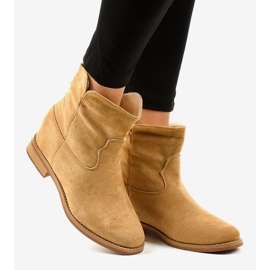 NC981 bež kaubojske čizme 1