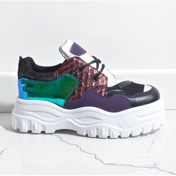 Crne moderne sportske tenisice R-458 crna 1