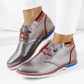 BM Klasične jazz cipele srebrne boje JFL654-2 srebro 1