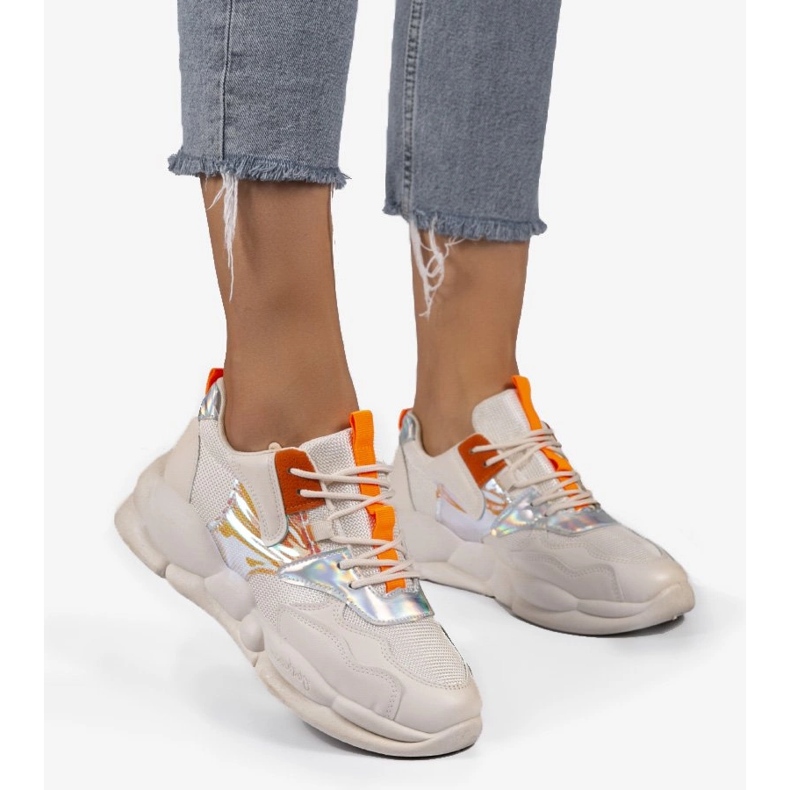 A88-65 bež sportske cipele smeđa 1