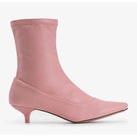 Ružičaste štikle s čarapom Ragemour ružičasta 1