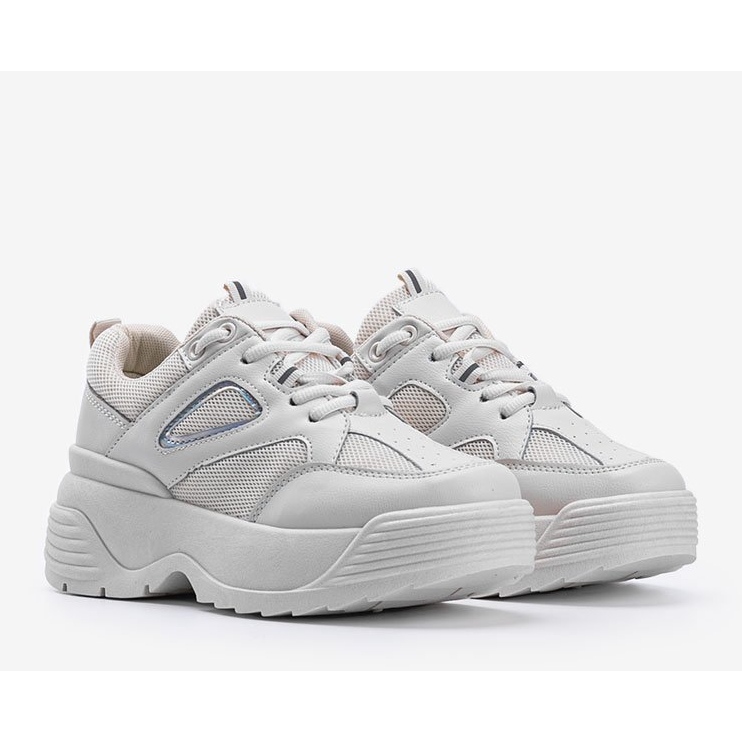 Tenisice u bež boji s debelim Jaida potplatom 2