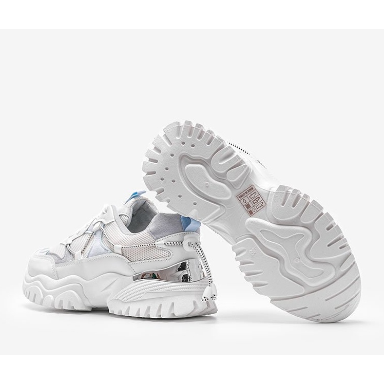 Kristalne bijele sportske tenisice bijela 1