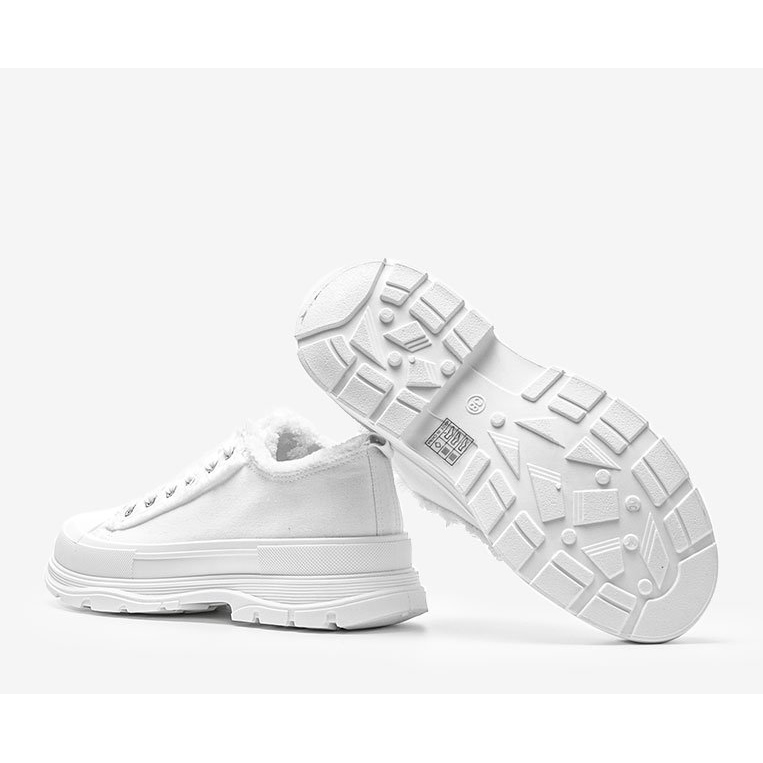 Bijele tenisice na debelom potplatu Makenna bijela 1