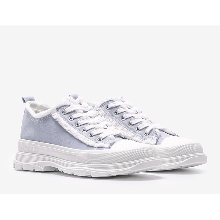 Plave tenisice s debelim potplatom Makenna plava 1