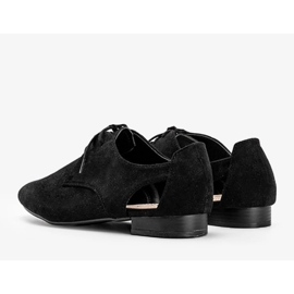 Crne sjajne Dorothyne niske čizme crno 1