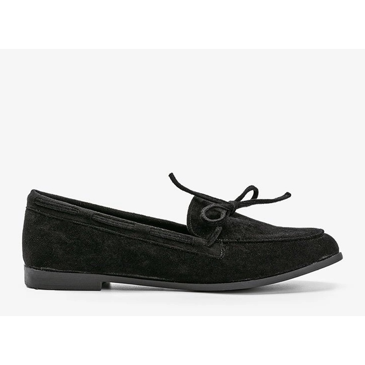 Crne Kierra mokasine od eko antilopa crno 1