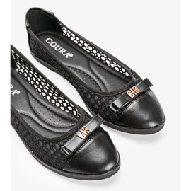 Kaley crne ažurne balerine crno 1