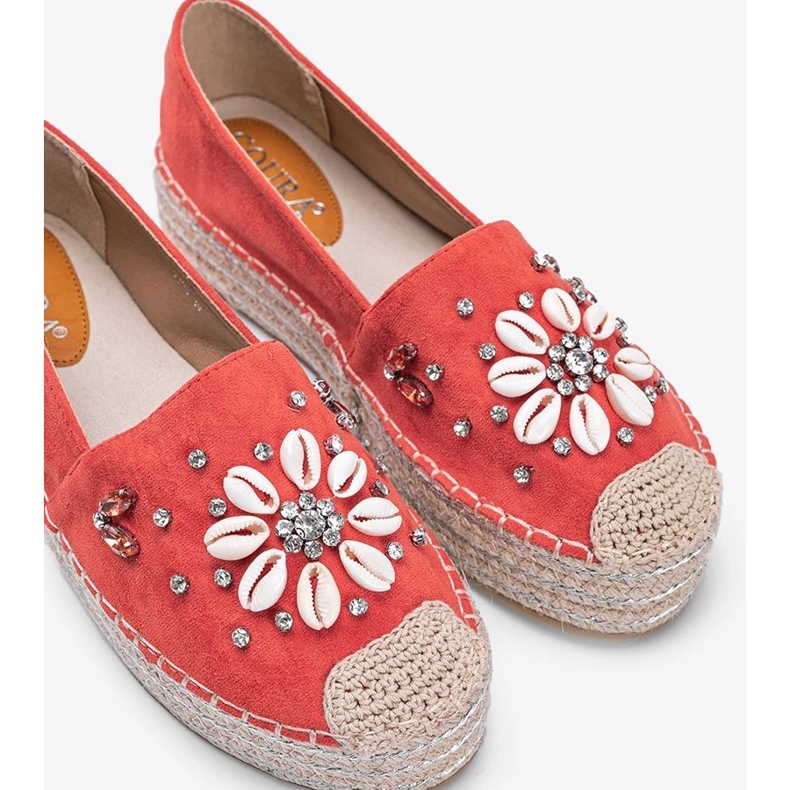 Narančaste espadrile na grubom potplatu gospođe Nicki narančasta 1