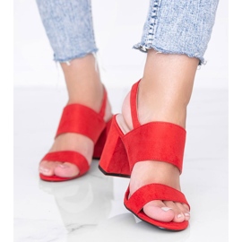 Crvene sandale na mjestu Lil Sweetie crvena 1