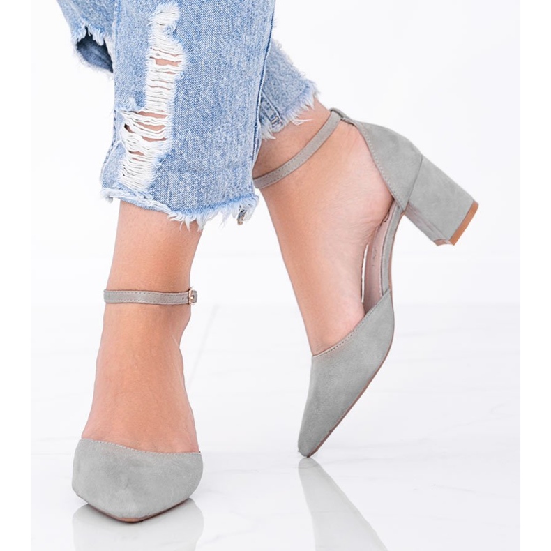 Sive crpke na niskom stupu Gemma siva 1