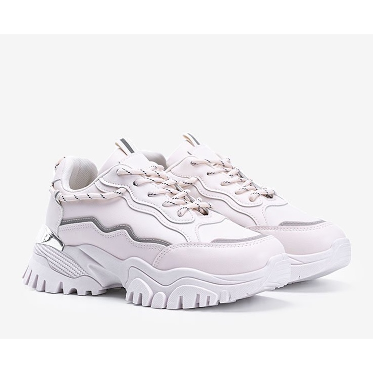 Tenisice u bež boji s debelim potplatom Desiare 1