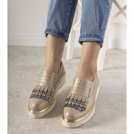 Klizne srebrne cipele s GF-FD9 vijcima zlatna 1