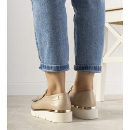 Klizne srebrne cipele s GF-FD9 vijcima zlatni 2