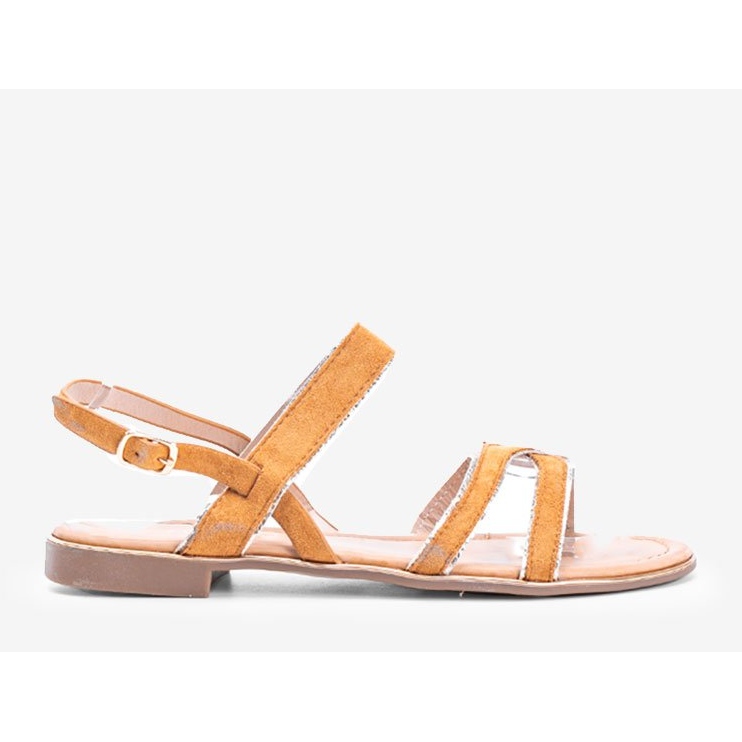 Ženske sandale Rosina bež boje žuta boja 1