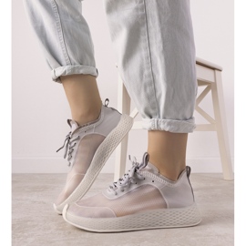 Alicante sive prozirne sportske tenisice siva 2