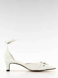 Crpke s kopčom 39696-1 bijele smeđa 2