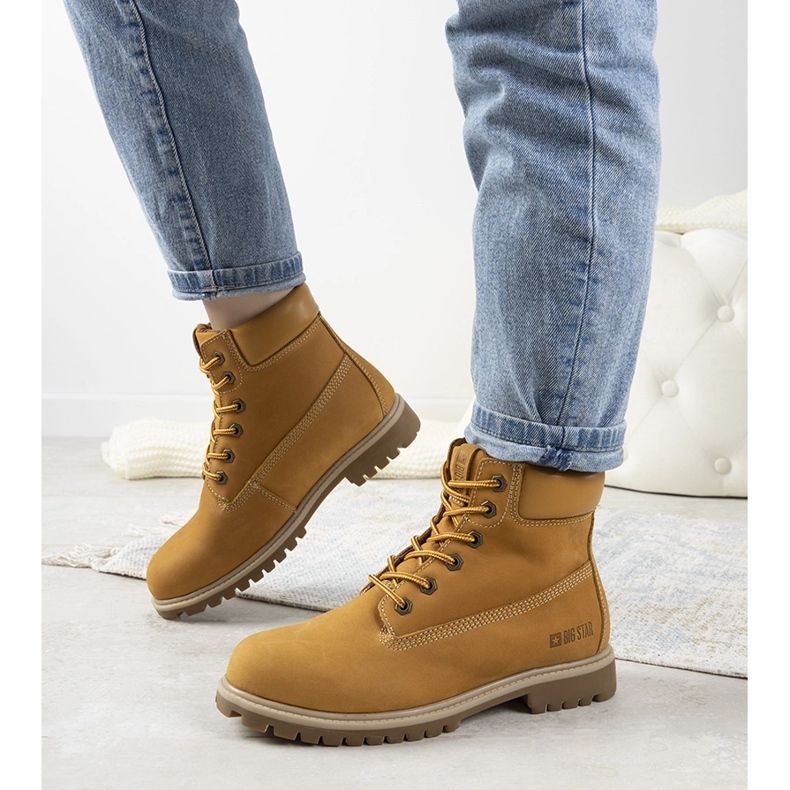 Ženske planinarske čizme deve Big Star Amitee smeđa 1