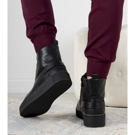 Crne čizme na platformi Nazario crno 1